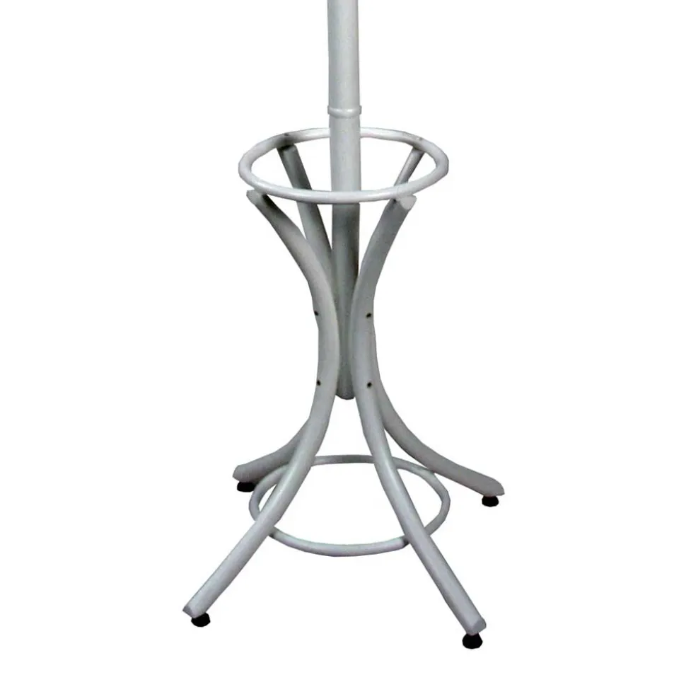 Massive Holz Standgarderobe in Weiß - Tamyra