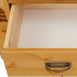 Massive Landhaus Schränke als Set - Fausanda (fünfteilig)