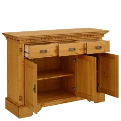 Massive Landhaus Schränke als Set - Fausanda (fünfteilig)