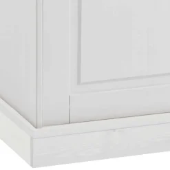 Massives Kiefer Sideboard Satumare in Weiß