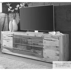 Massives TV-Board aus geölter Kernbuche - Sarosca