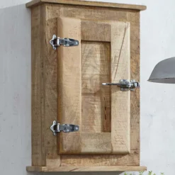 Massivholz Badmöbel aus Mango - Suennas (fünfteilig)