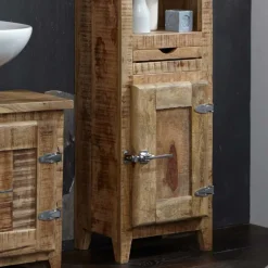 Massivholz Badmöbel aus Mango - Suennas (fünfteilig)