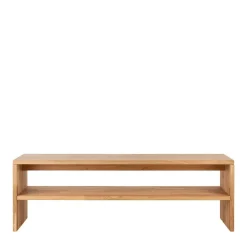 Massivholz Bettbank mit Ablage - Emangov