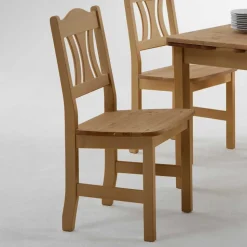 Massivholz Essgruppe Laticosia aus Kiefer (fünfteilig)