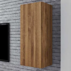 Massivholz Hängeschrank Vaskov aus Wildeiche geölt