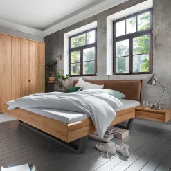 Massivholz Schlafzimmer aus Kernbuche - Eudrinia (vierteilig)