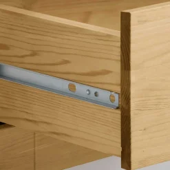 Massivholz Schuhschrank mit Lamellentüren - Zavieca