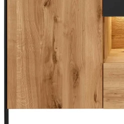 Massivholz Sideboard - modern mit LED Licht - Viligrana