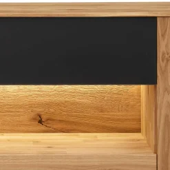 Massivholz Sideboard - modern mit LED Licht - Viligrana