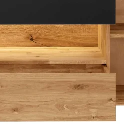 Massivholz Sideboard - modern mit LED Licht - Viligrana