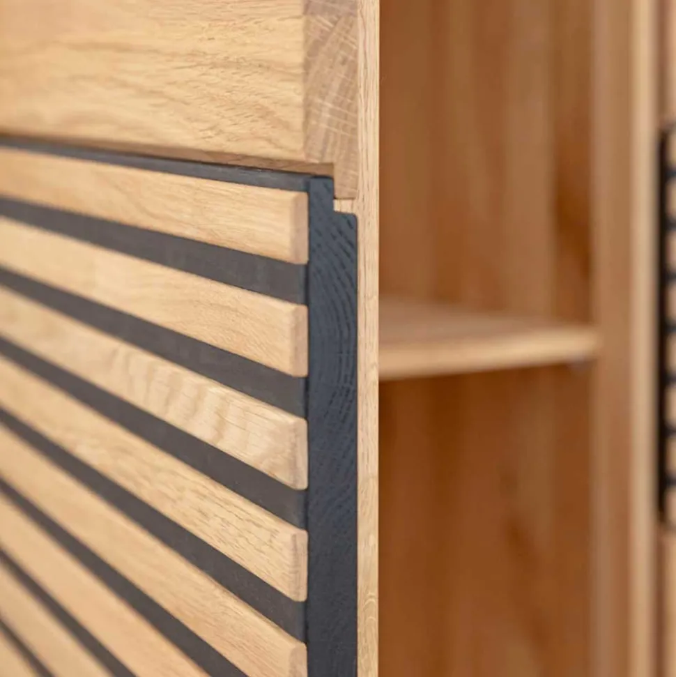 Massivholz Sideboard aus Eiche - Eribella