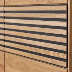 Massivholz Sideboard aus Eiche - Eribella