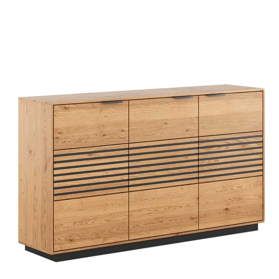 Massivholz Sideboard aus Eiche - Eribella