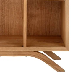 Massivholz Standregal aus Wildeiche - Fredellia