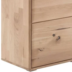 Massivholz Vitrine mit LED Beleuchtung - Azzurian