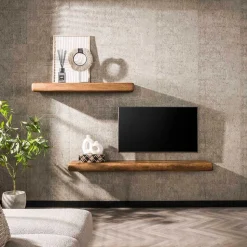 Massivholz Wandboard in Schwebeoptik - Ceoni