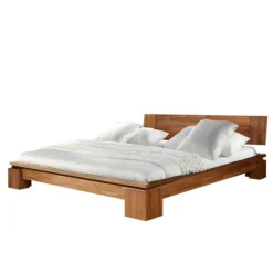 Massivholzbett Zamaron aus Kernbuche