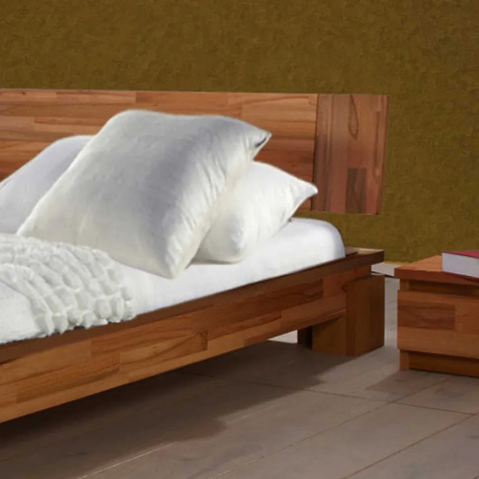 Massivholzbett Zamaron aus Kernbuche