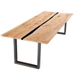 Massivholz-Essenstisch aus Wildeiche - Jyrasol