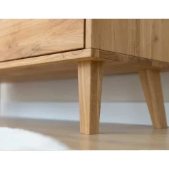 Massivholz-Kleiderschrank mit zwei Schubladen - Fabijola