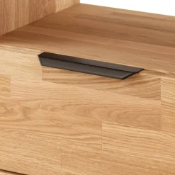 Massivholz-Nachtkommode 47 cm hoch - Kassanda