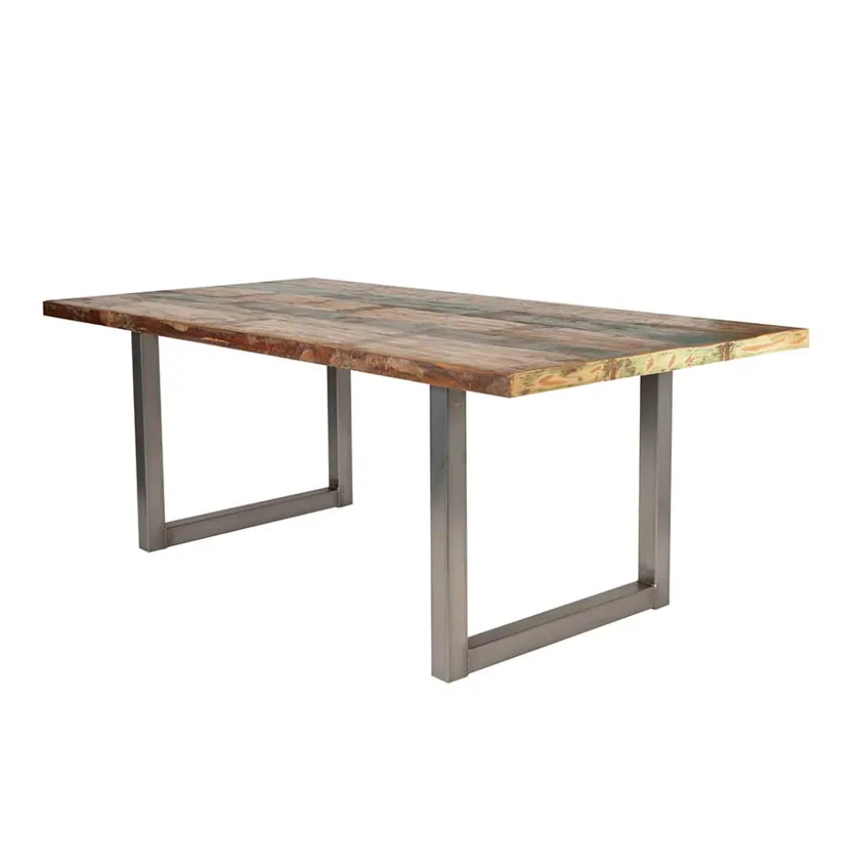 Massivholztisch Nuture aus Recyclingholz