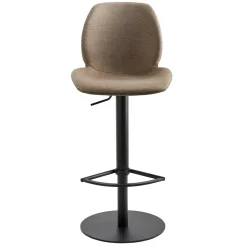 Material Mix Barstuhl in Beige & Schlamm - Vismarel