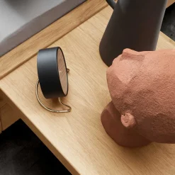 Material Mix Doppelbett und Nachttischen - Kaldes (dreiteilig)