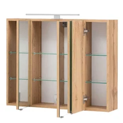 Möbel fürs Badezimmer zweifarbig - Larutta (dreiteilig)