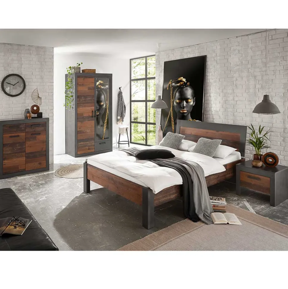 Möbel fürs Schlafzimmer als Set - Timuras (vierteilig)
