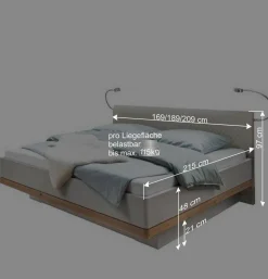 Möbel Schlafzimmer Set modern - Crascanu (vierteilig)