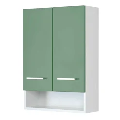 Möbel Set aus Bad Serie in Grün - Loenixa (vierteilig)