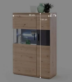 Möbel Wohnkombination Set - Vecenda (vierteilig)