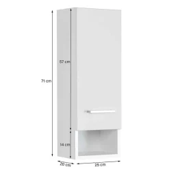 Möbelprogramm fürs Bad in Grün - Loenixa (vierteilig)