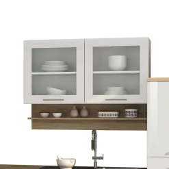 Möbel-Set Küche Schränke & Regale - Cuneo (elfteilig)