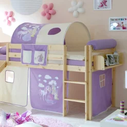 Mädchen Hochbett Second mit Rutsche