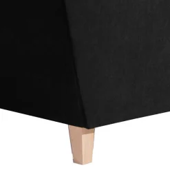 Mega Polstersessel aus schwarzem Velours - Villaro