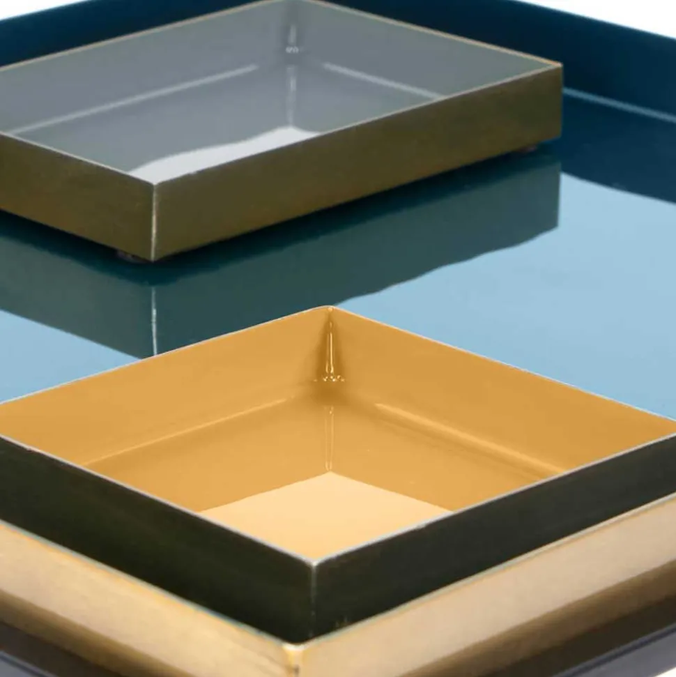 Mehrfarbiger Beistelltisch in 45x50x45 cm - Maximo