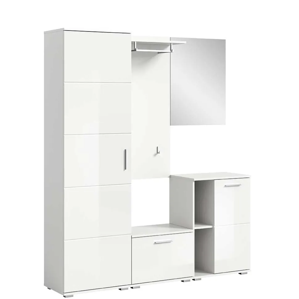 Mehrteilige Garderobenkombination in Hochglanz - Rugova I
