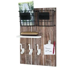 Memowand Franklin in Braun