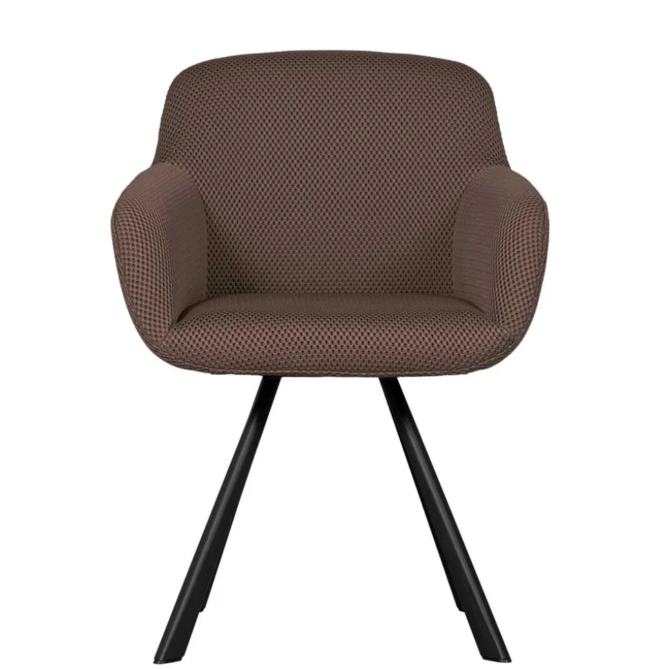 Mesh Polsterstuhl mit Armlehnen - Charlena