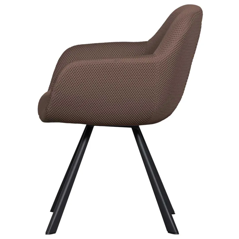 Mesh Polsterstuhl mit Armlehnen - Charlena