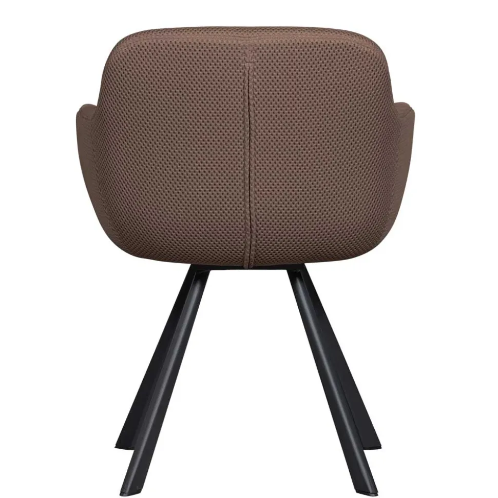 Mesh Polsterstuhl mit Armlehnen - Charlena