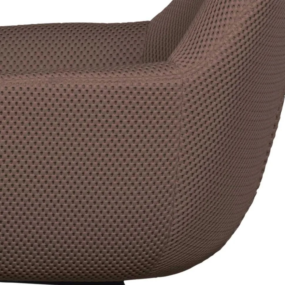 Mesh Polsterstuhl mit Armlehnen - Charlena