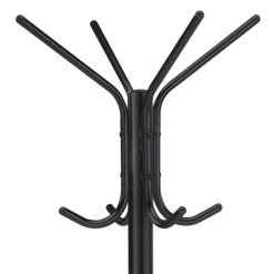 Metall Garderobenständer in Schwarz - Remena
