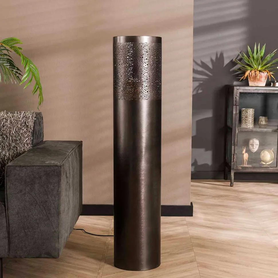 Metall Stehleuchte im Zylinder Design - Vacan
