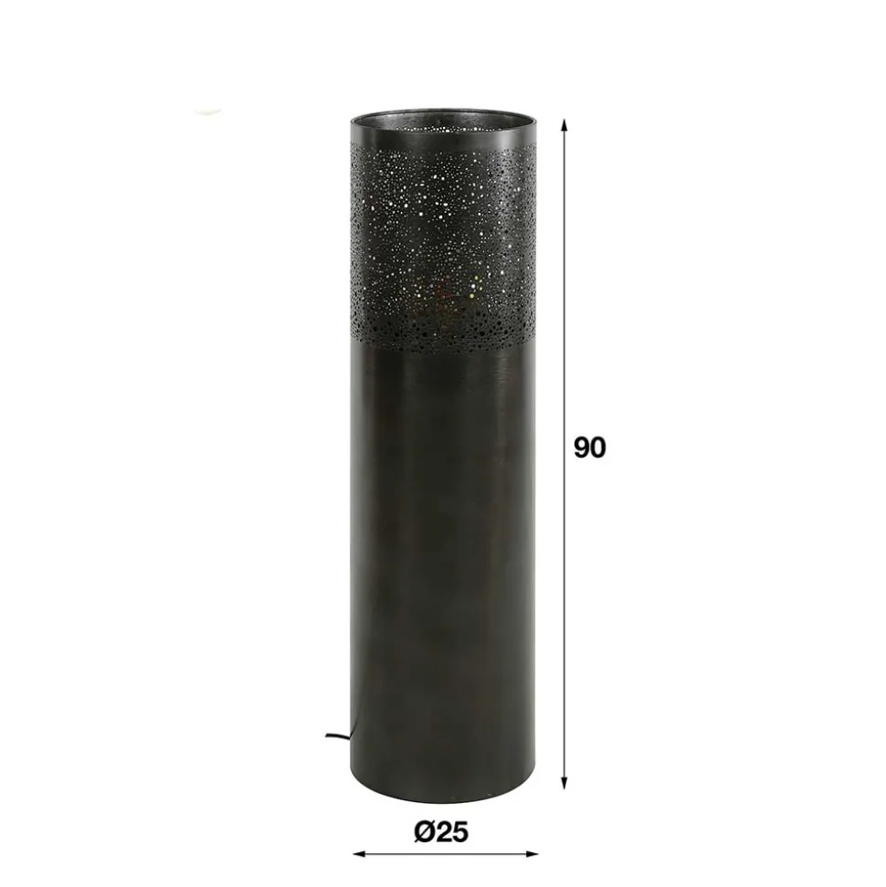 Metall Stehleuchte im Zylinder Design - Vacan