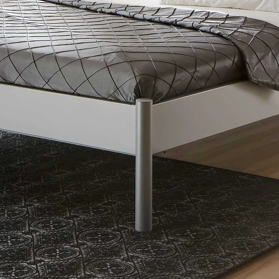 Metallbett Matilda in Grau