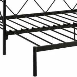 Metallbett zum Ausziehen im Vintage Look - Vrony